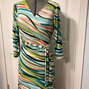 Gagarin by Arthur S Levine wrap dress